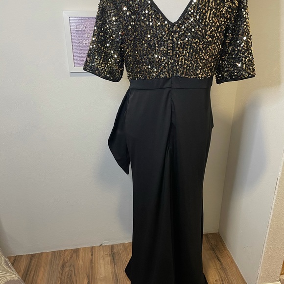 Shein maxi dress with sequin top 2x nwot - Picture 5 of 11